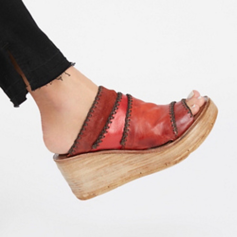 A.S. 98 Dakota Wedge Sandal *Rare Find* Sz 37 (Sz 7)